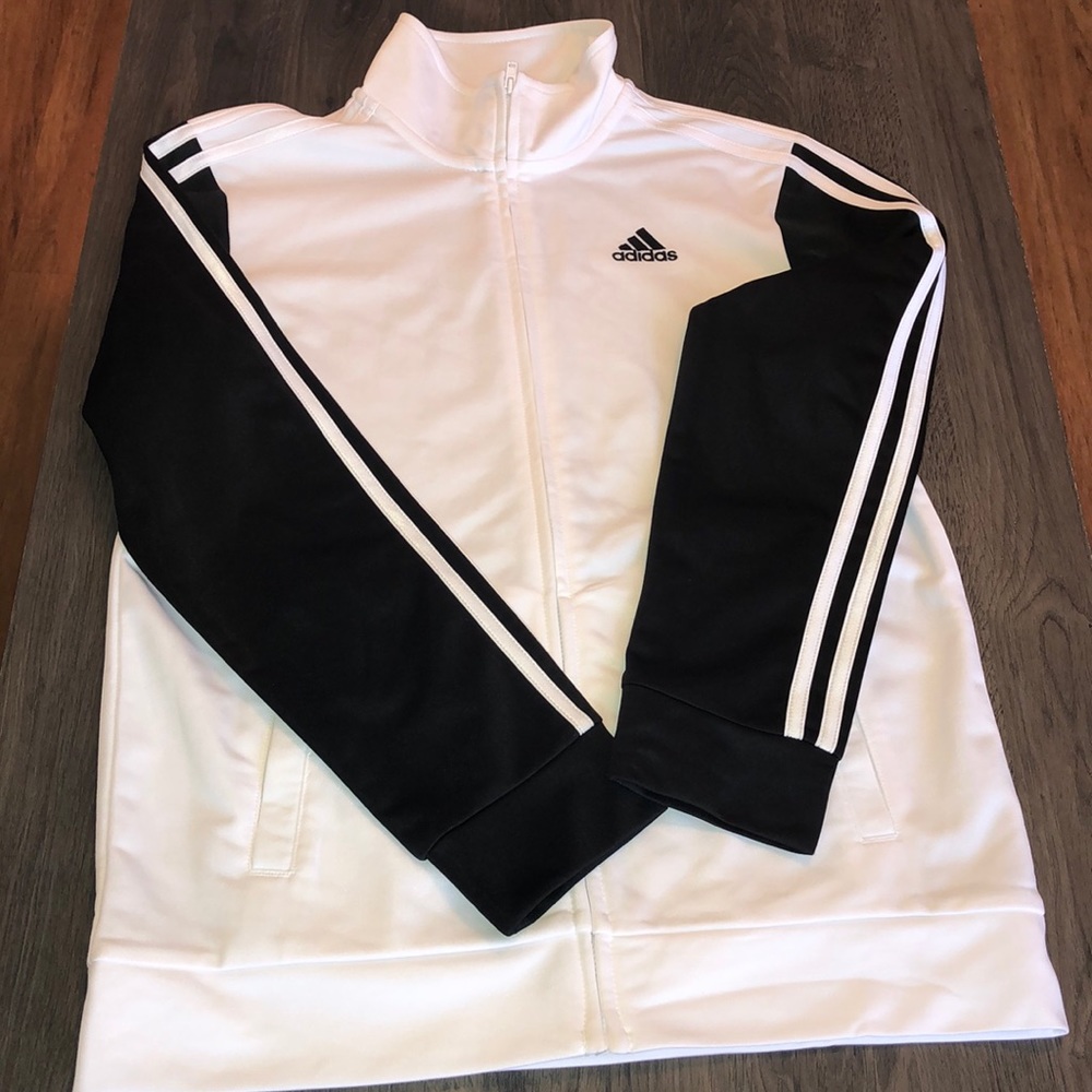 Adidas zip-up top